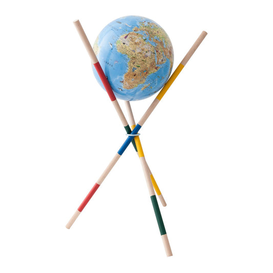 Columbus Kinder-Standglobus Mikado Unsere Erde D 34 cm mit Entdeckerstift